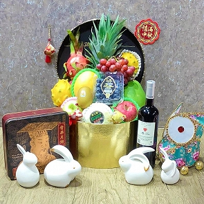 MA17 奇華月餅鮮果my love wine 禮盒 